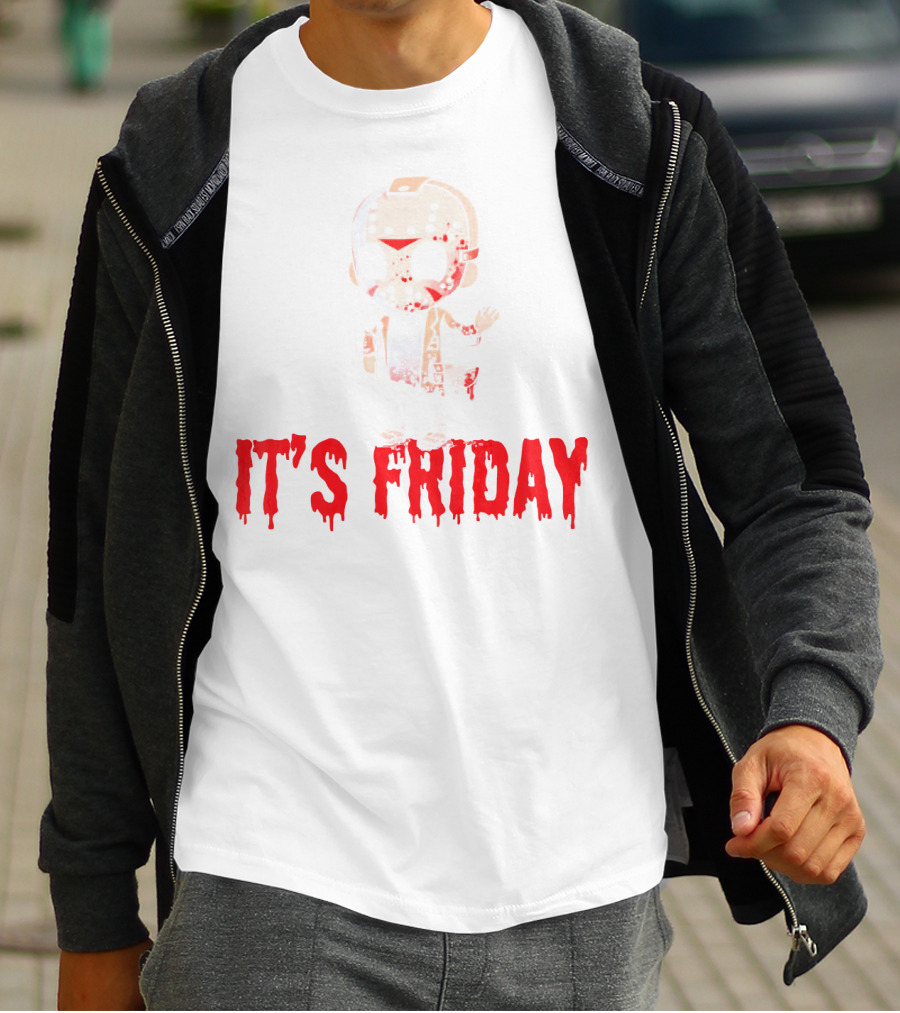It's Friday Funny Halloween Horror T-Shirt
