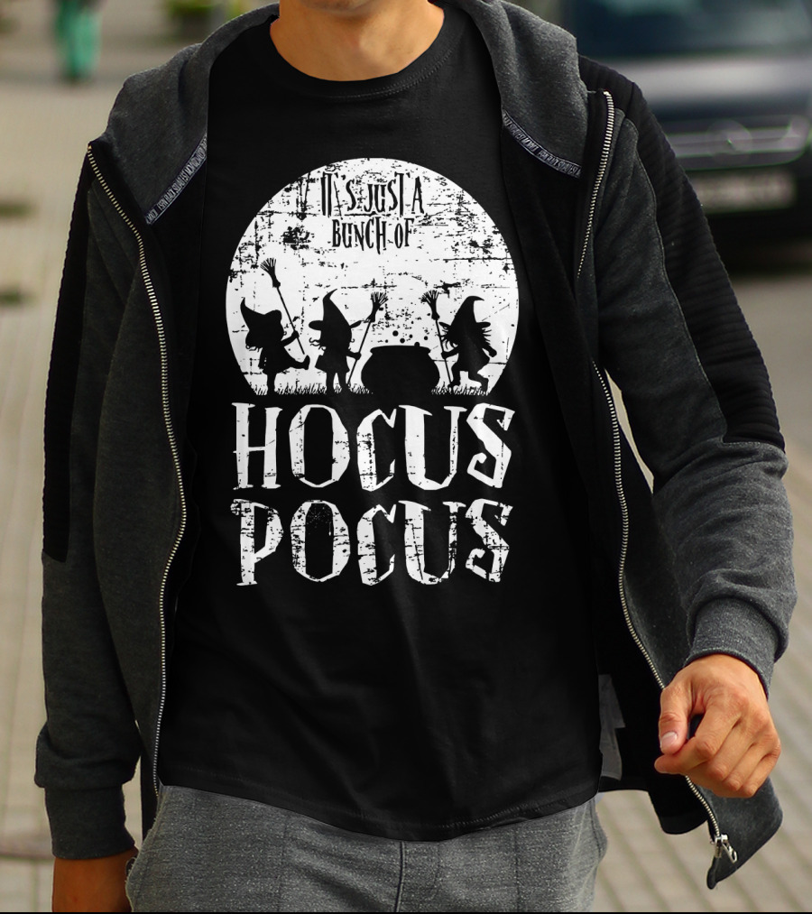 It's Just A Bunch Of Hocus Pocus Silhouette Trio T-Shirt