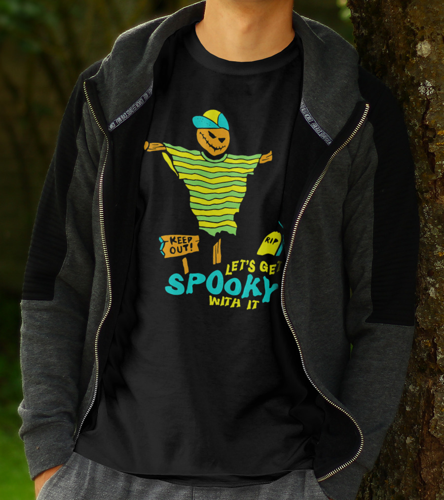 Let's Get Spooky With It The Fresh Prince Halloween Keep Out T-Shirt