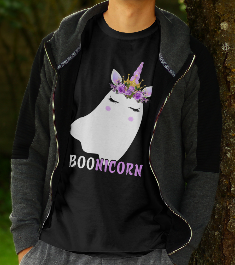 Boonicorn Unicorn Halloween T-Shirt