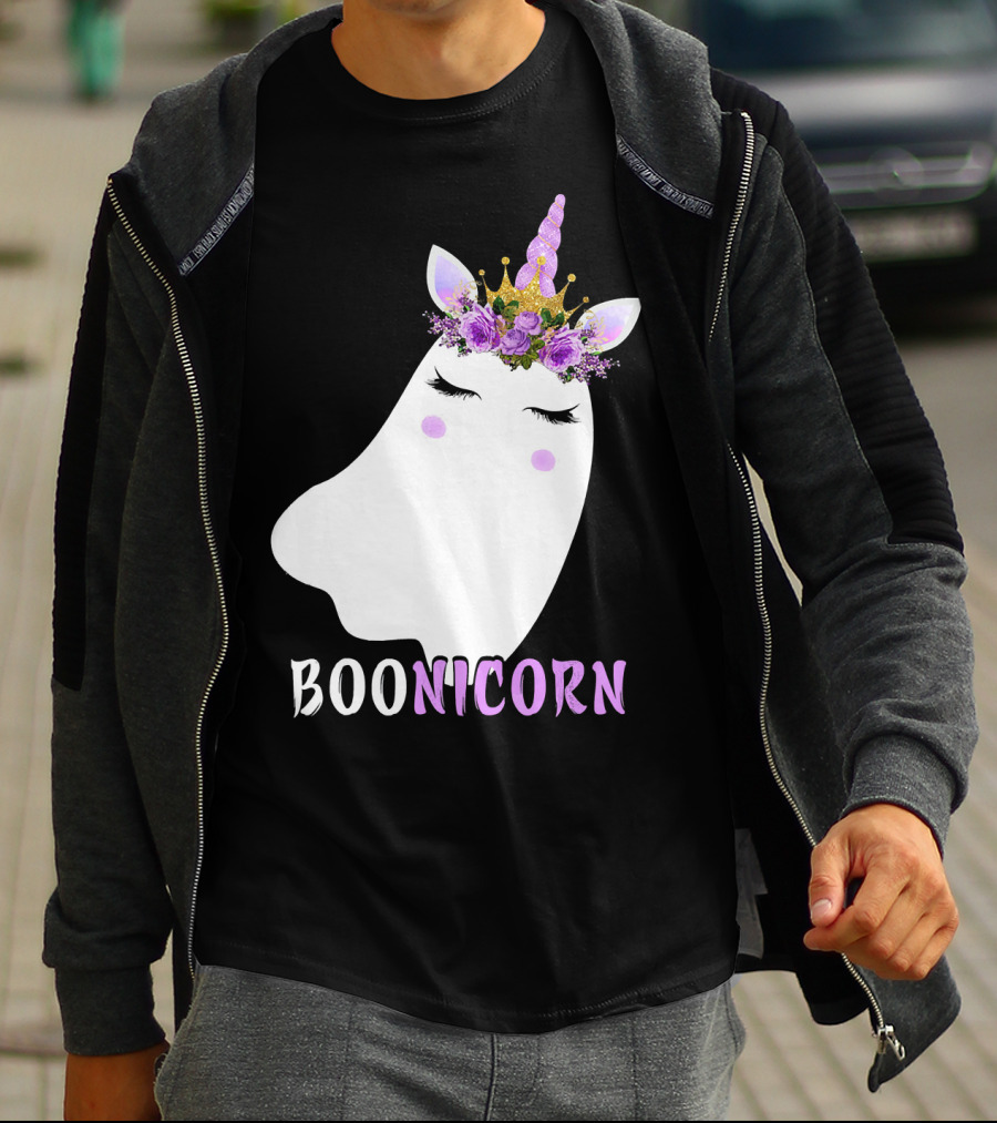 Boonicorn Unicorn Halloween T-Shirt