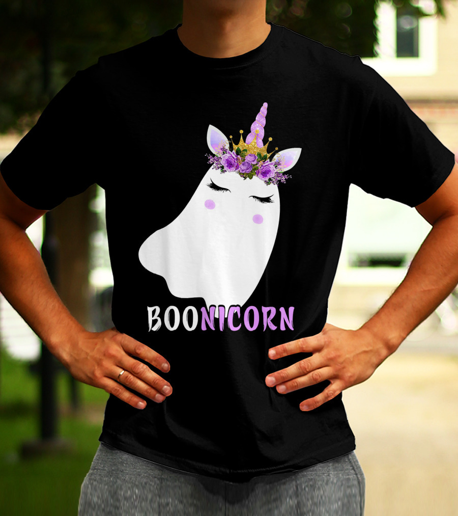 Boonicorn Unicorn Halloween T-Shirt