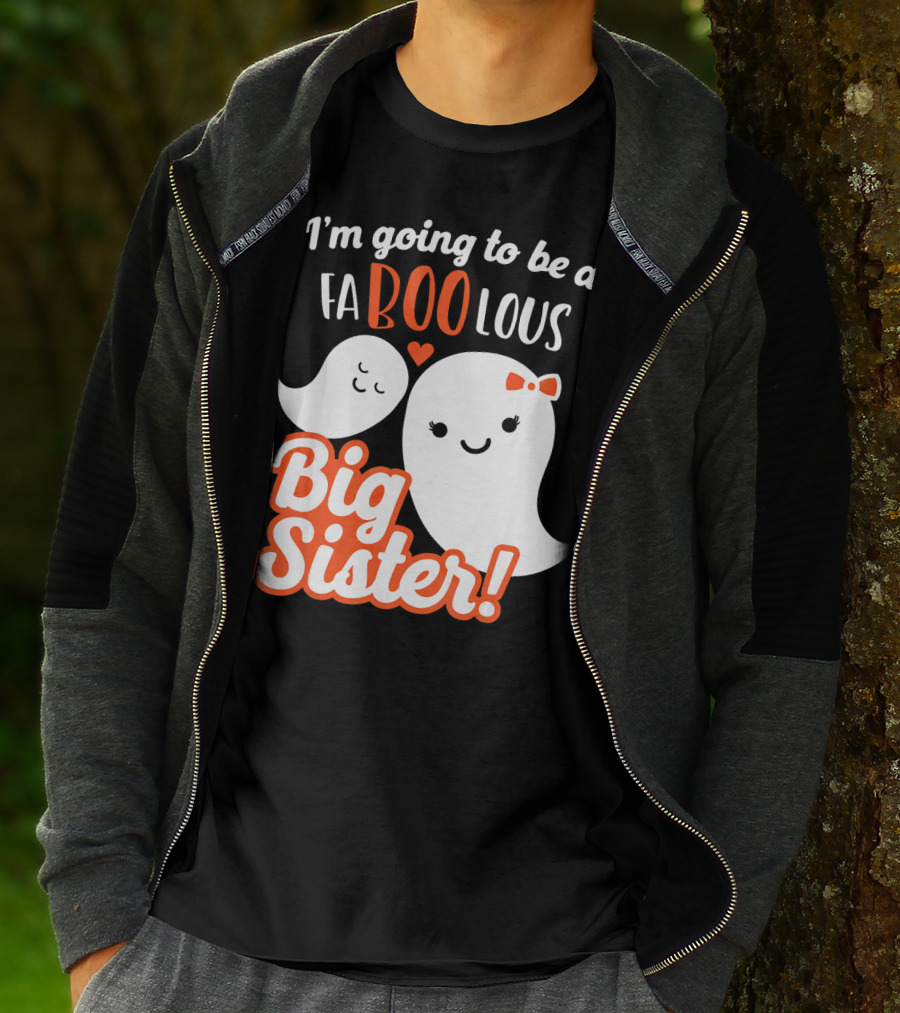 I'm Going To Be A FABOOlous Big Sister T-Shirt