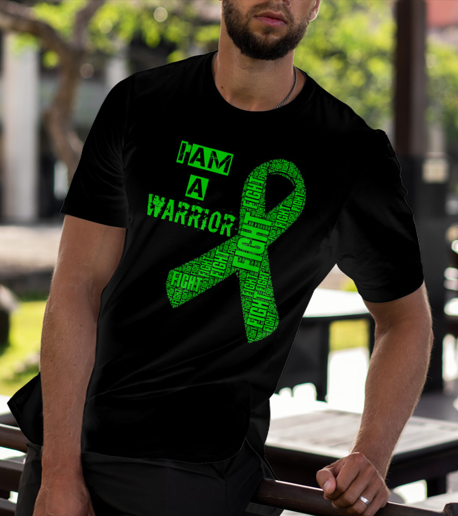 I Am A Warrior Fight Lymphoma Cancer Awareness T-Shirt