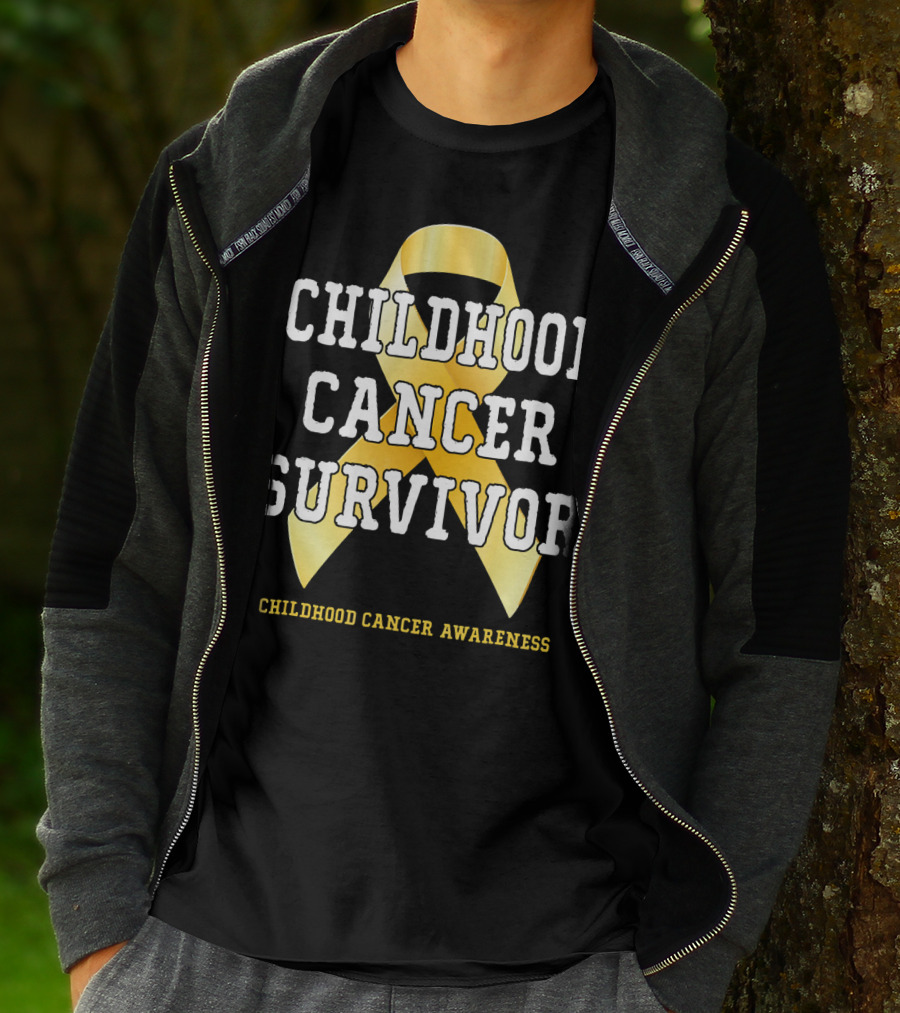 Childhood Cancer Survivor Childhood Cancer Awareness T-Shirt