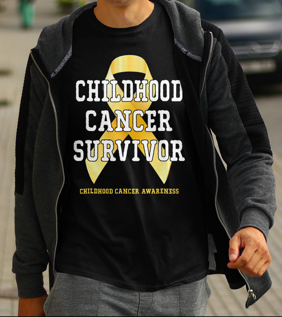 Childhood Cancer Survivor Childhood Cancer Awareness T-Shirt