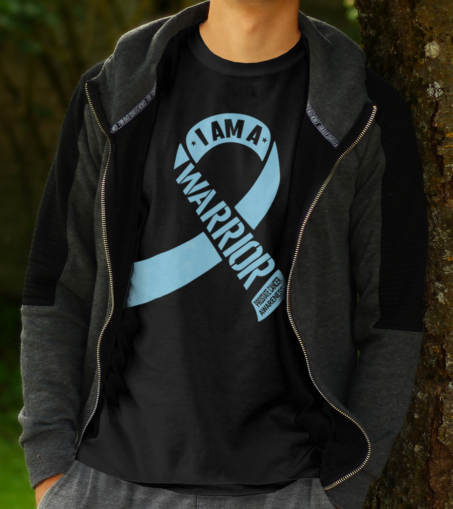 I Am A Warrior Prostate Cancer Awareness T-Shirt