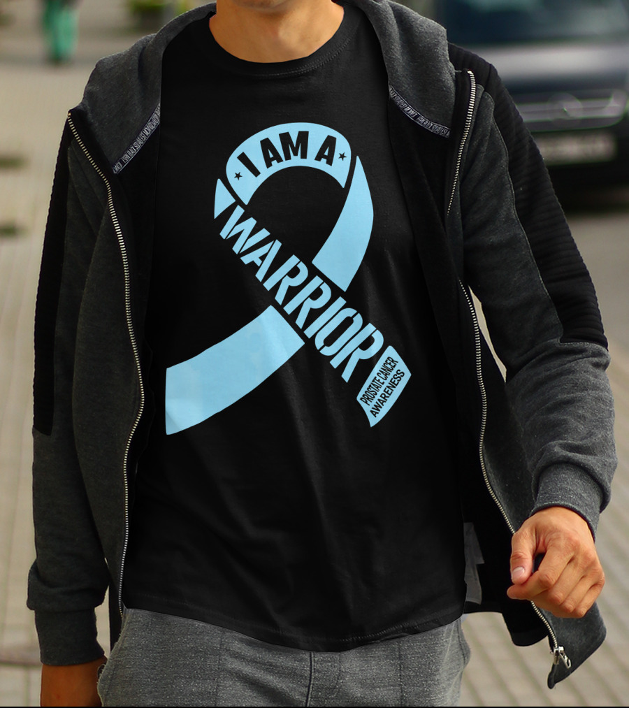 I Am A Warrior Prostate Cancer Awareness T-Shirt