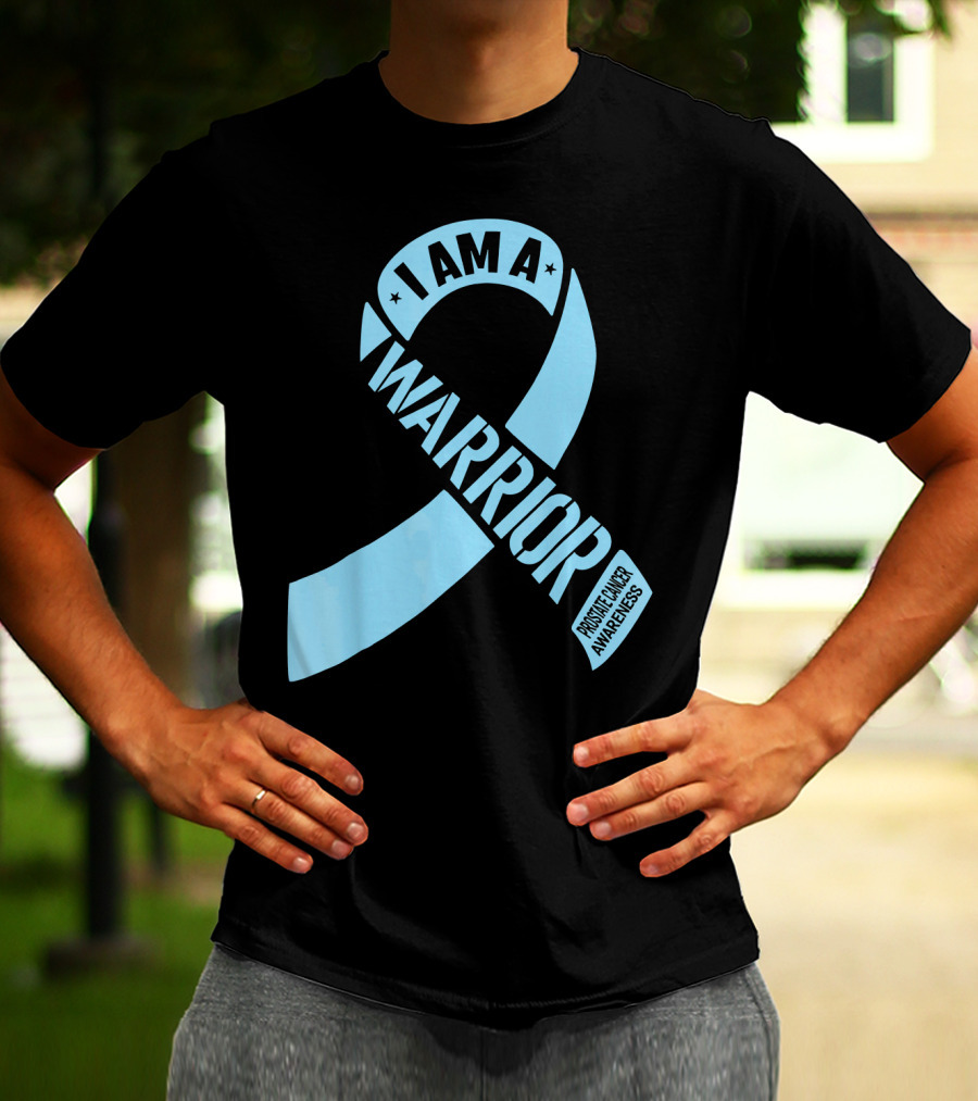 I Am A Warrior Prostate Cancer Awareness T-Shirt