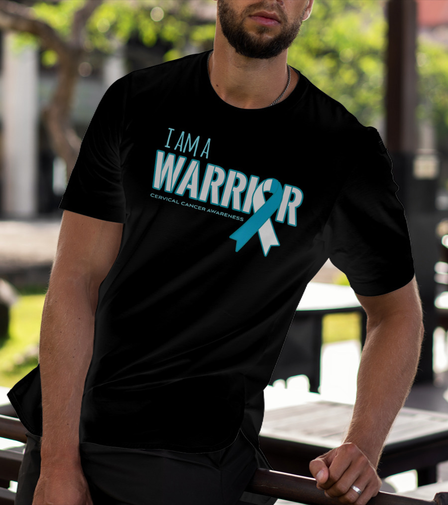I Am A Warrior Cervical Cancer Awareness T-Shirt