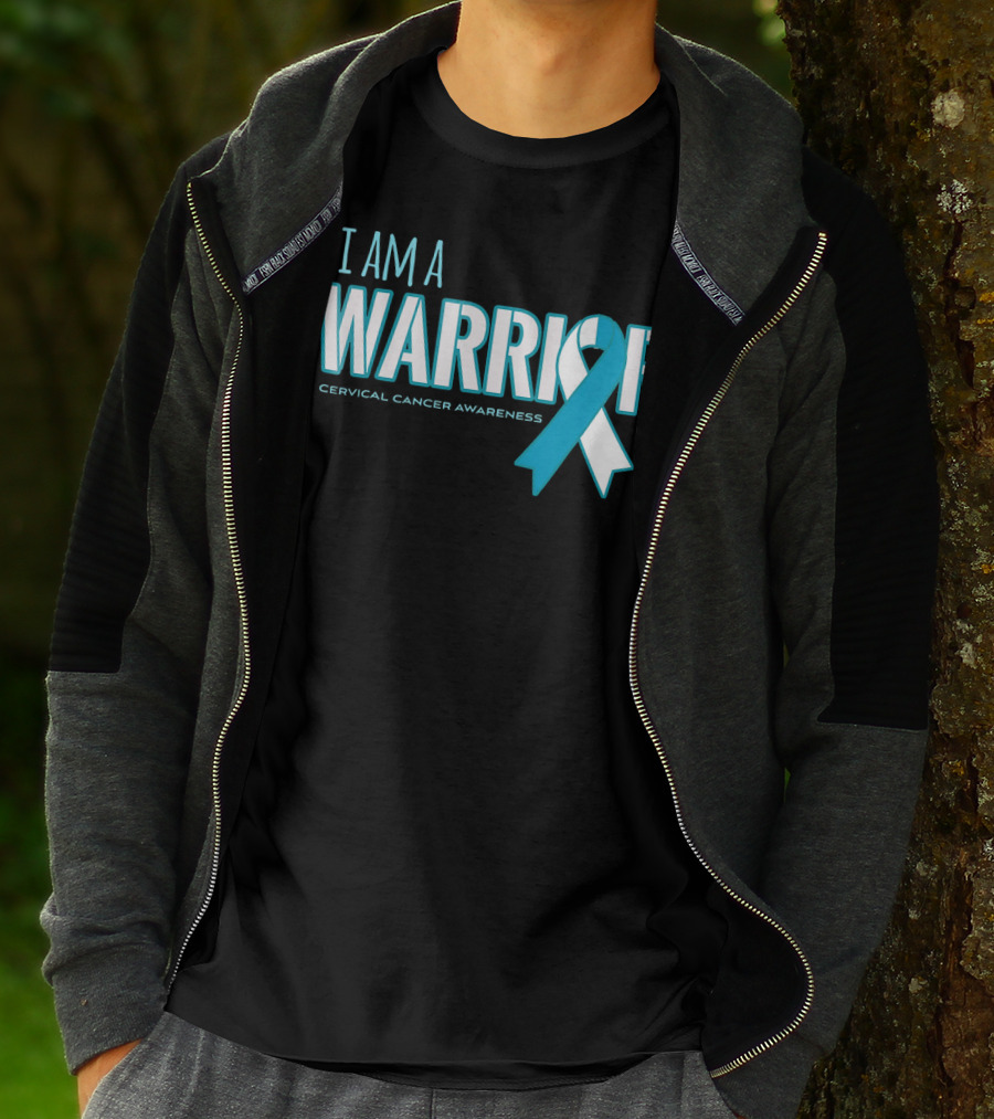 I Am A Warrior Cervical Cancer Awareness T-Shirt