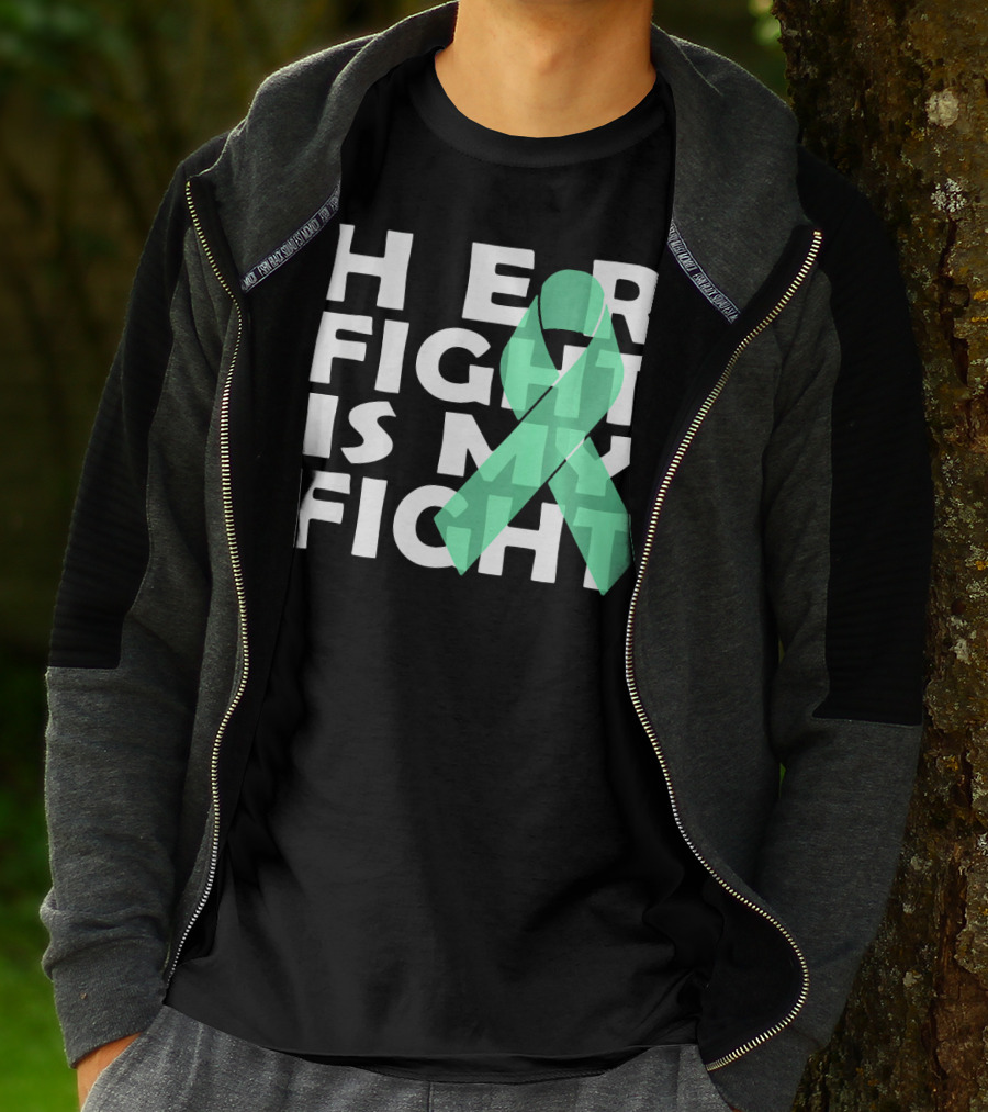 Her Fight Is My Fight Gallbladder Cancer T-Shirt