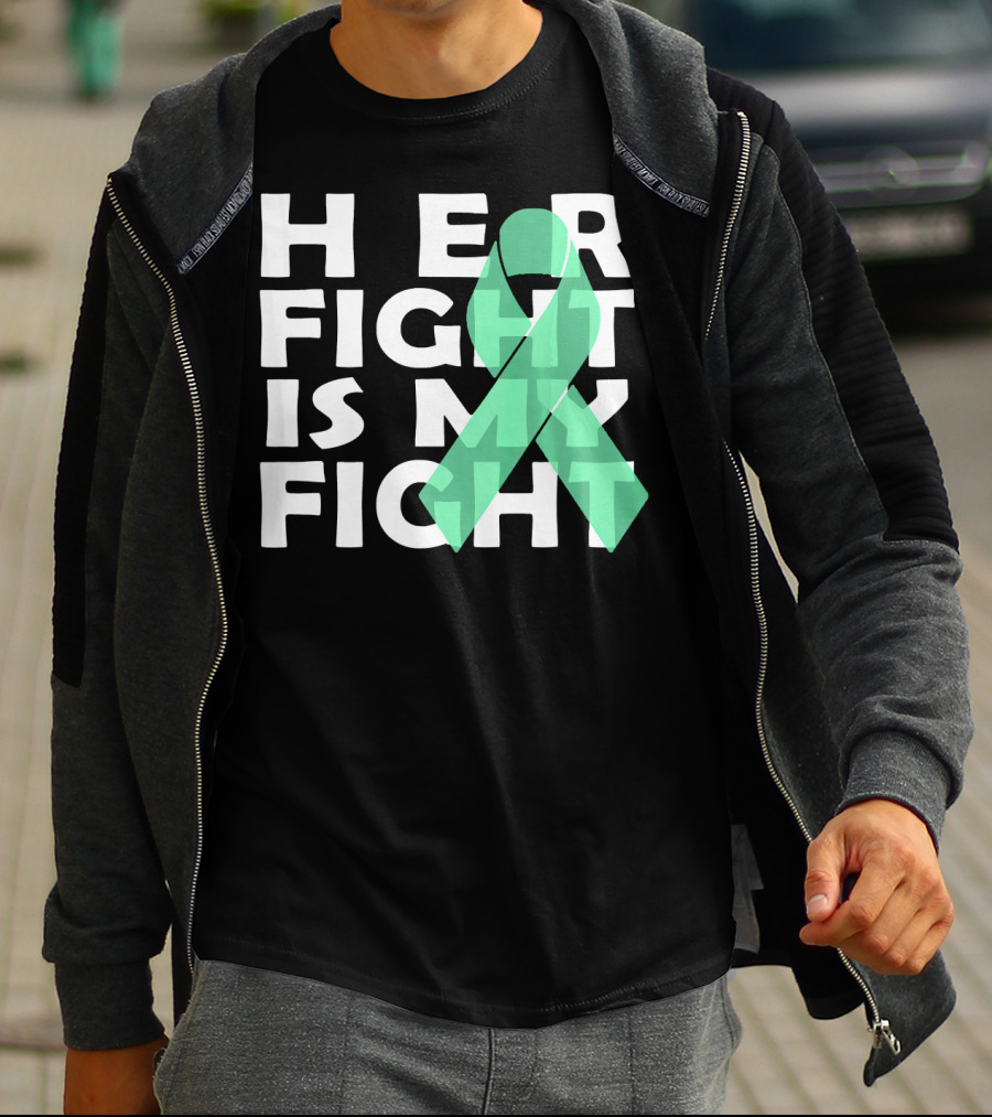 Her Fight Is My Fight Gallbladder Cancer T-Shirt