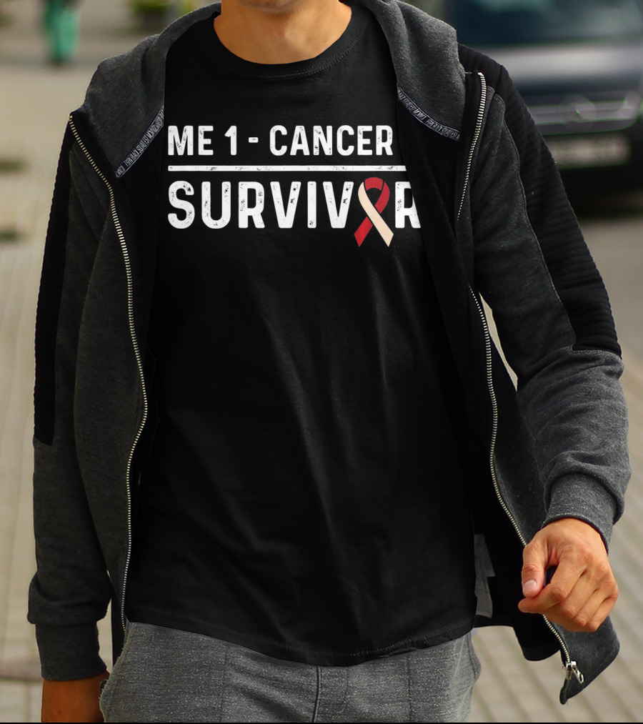 ME 1 CANCER 0 SURVIVOR T-Shirt