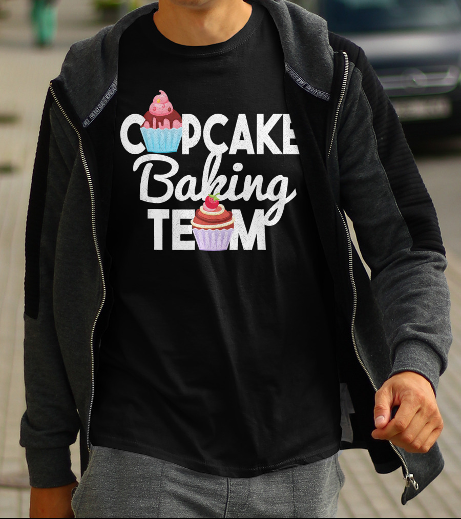 Cupcake Baking Team Sweet Team Bakers T-Shirt