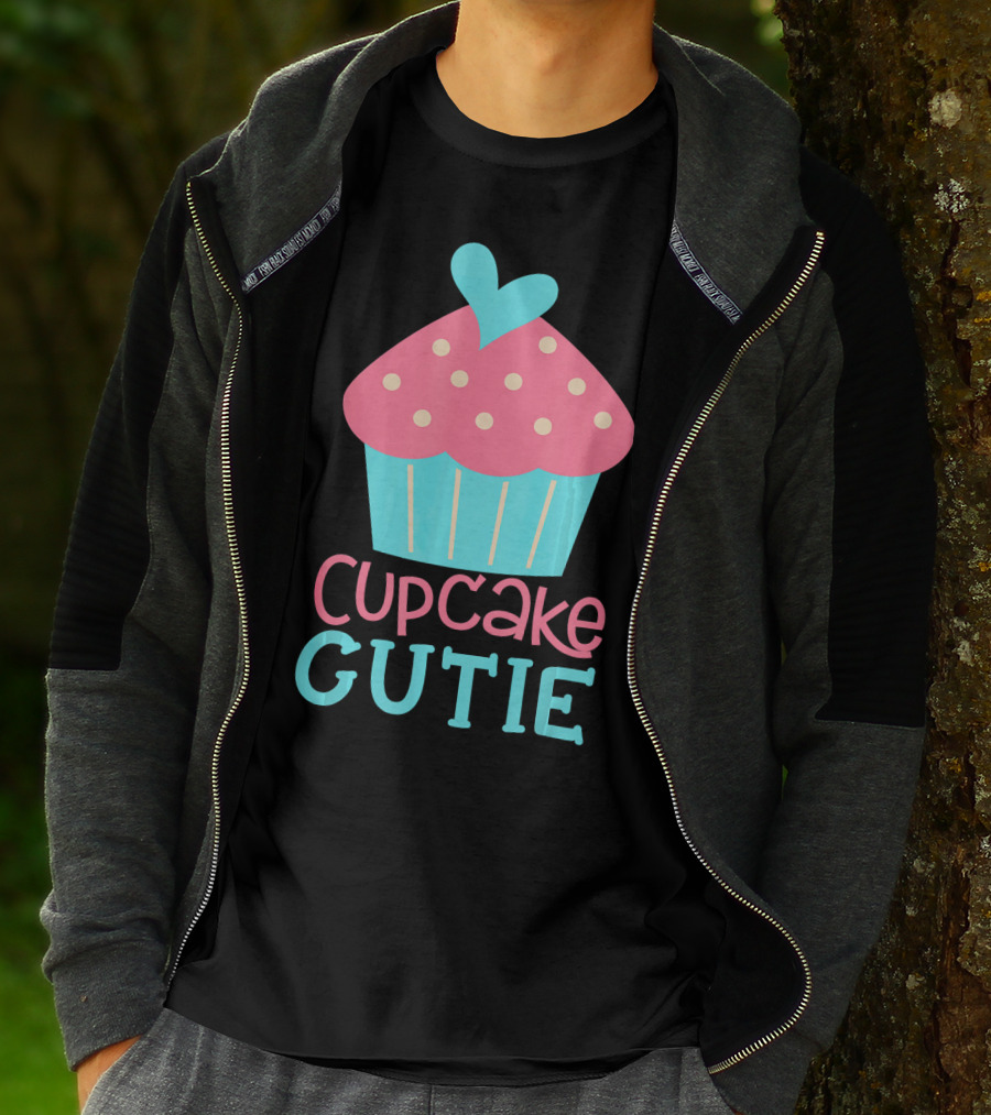 Cupcake Gutie Cute Heart Polka Dot Kawaii T-Shirt