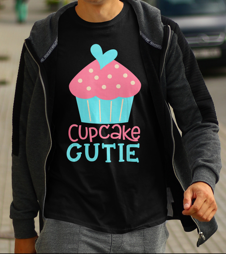 Cupcake Gutie Cute Heart Polka Dot Kawaii T-Shirt