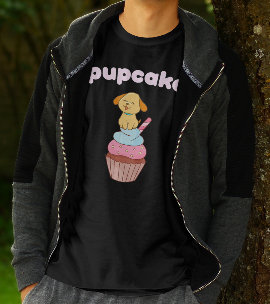 Pupcake Cute Cupcake Puppy Love T-Shirt