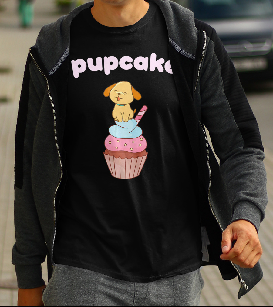 Pupcake Cute Cupcake Puppy Love T-Shirt