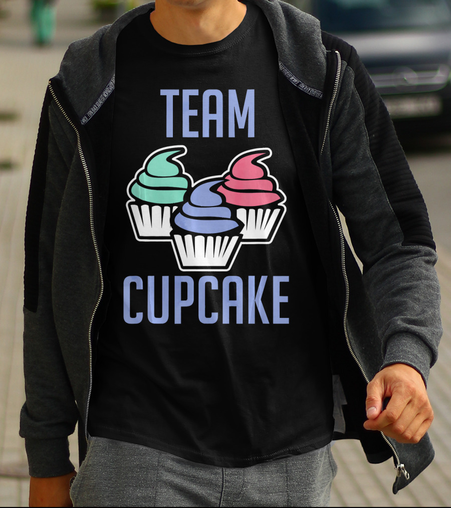 Team Cupcake Bakery Goods Cupcake Lover T-Shirt