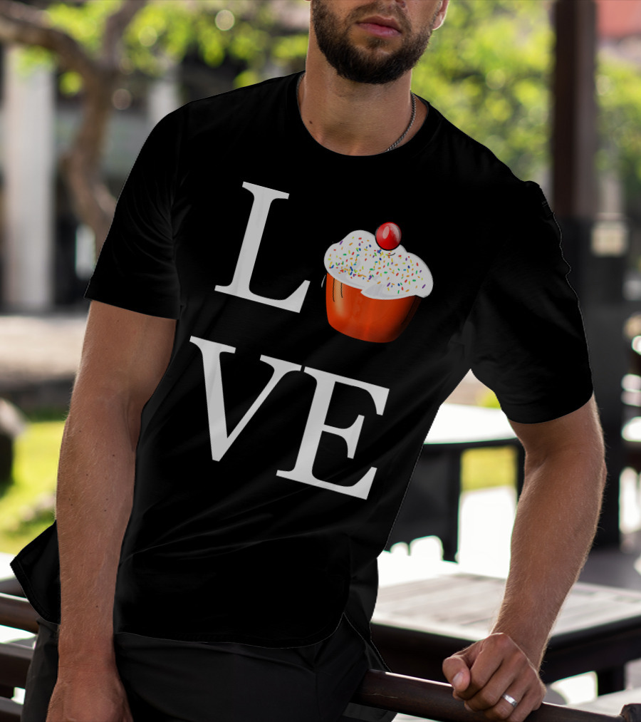 Love Cupcake Sprinkle Delight I Love Cupcakes T-Shirt