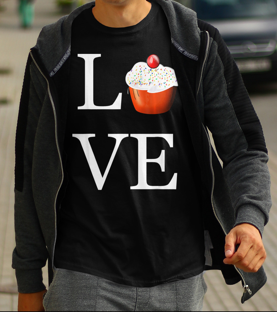 Love Cupcake Sprinkle Delight I Love Cupcakes T-Shirt
