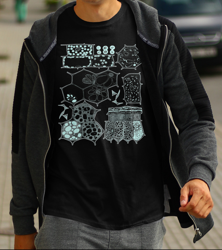 Microbiology Science Botany Cellular Structures T-Shirt