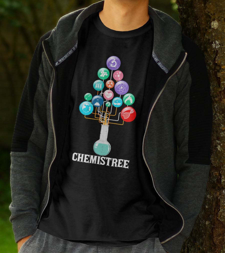 ChemiSTREE Science Chemistry Lover Icons T-Shirt
