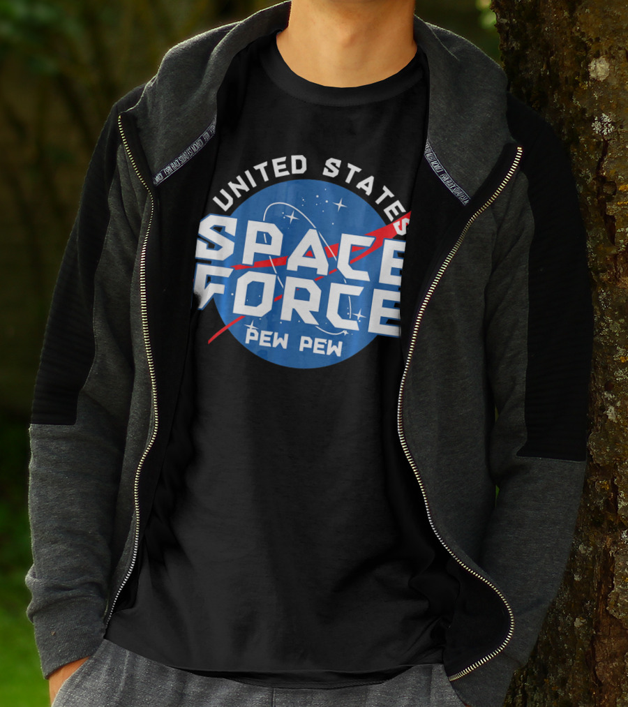 United States Space Force Pew Pew T-Shirt