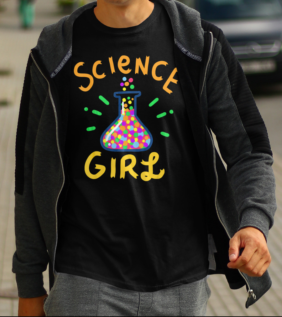 Science Girl Chemistry Beaker T-Shirt