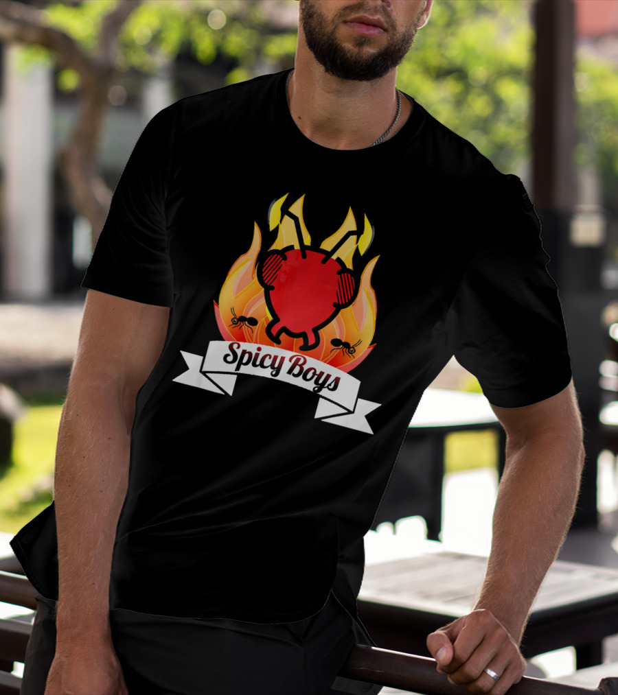 Spicy Boys Fire Ants Flame T-Shirt