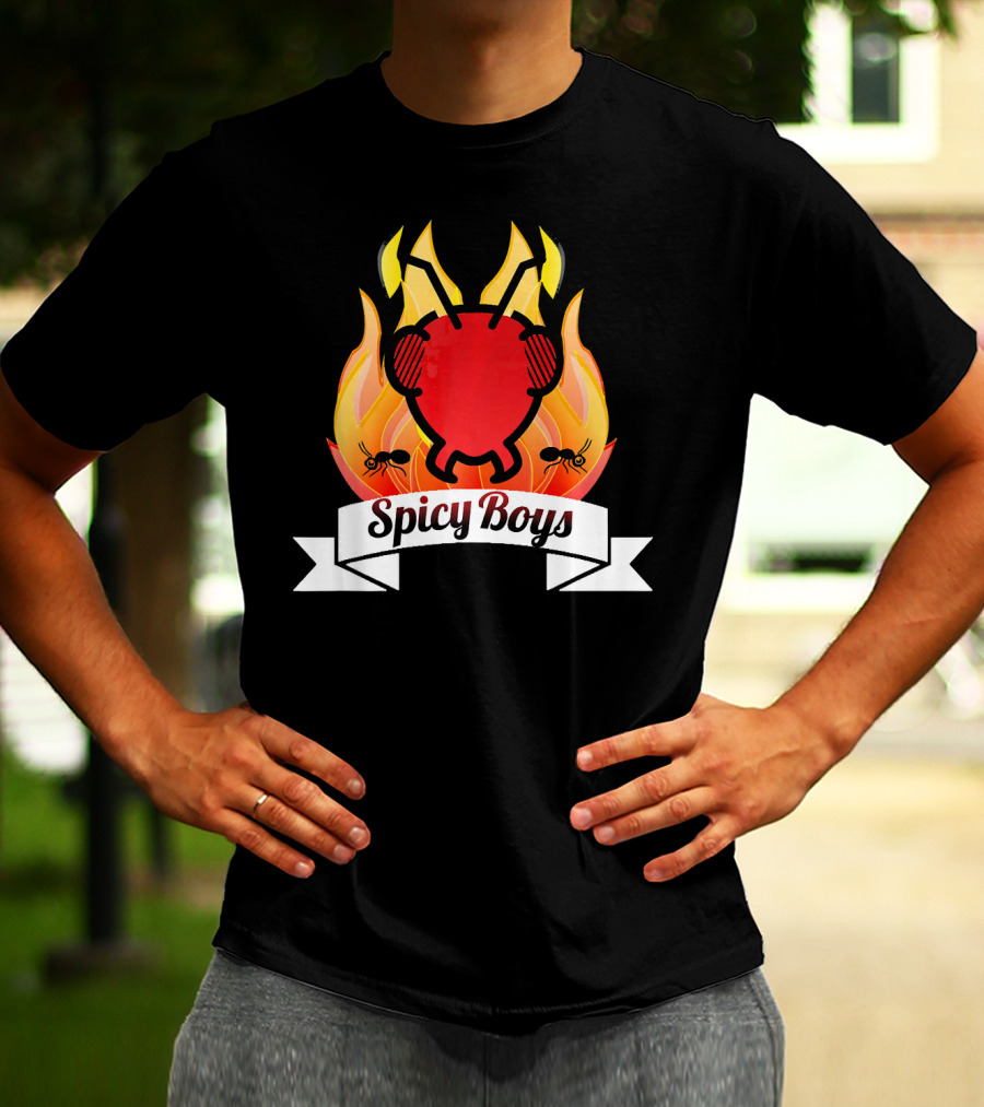 Spicy Boys Fire Ants Flame T-Shirt