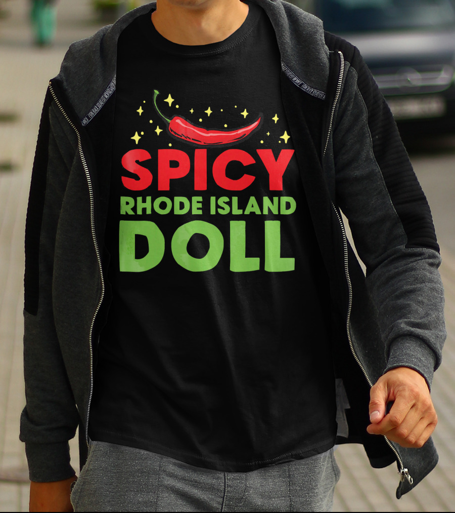 Spicy Rhode Island Doll Chili Pepper T-Shirt