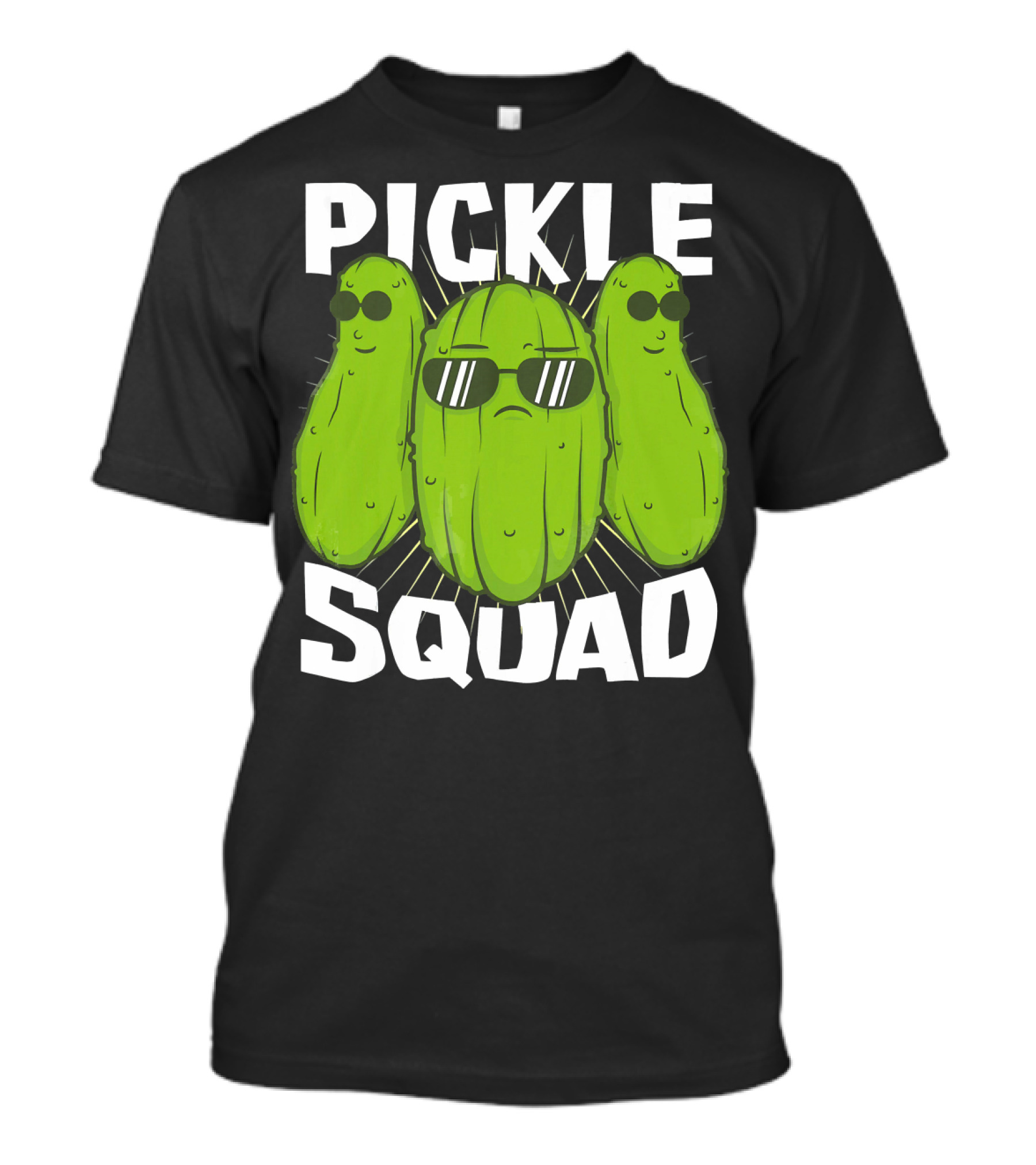 Pickle Squad Cool Sunglasses Trio T-Shirt