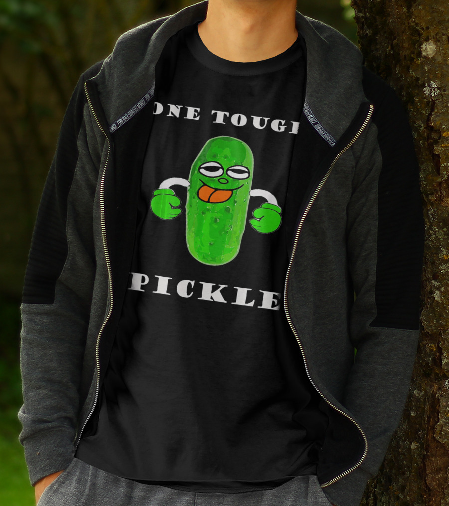 One Tough Pickle Cucumber Vegetable T-Shirt