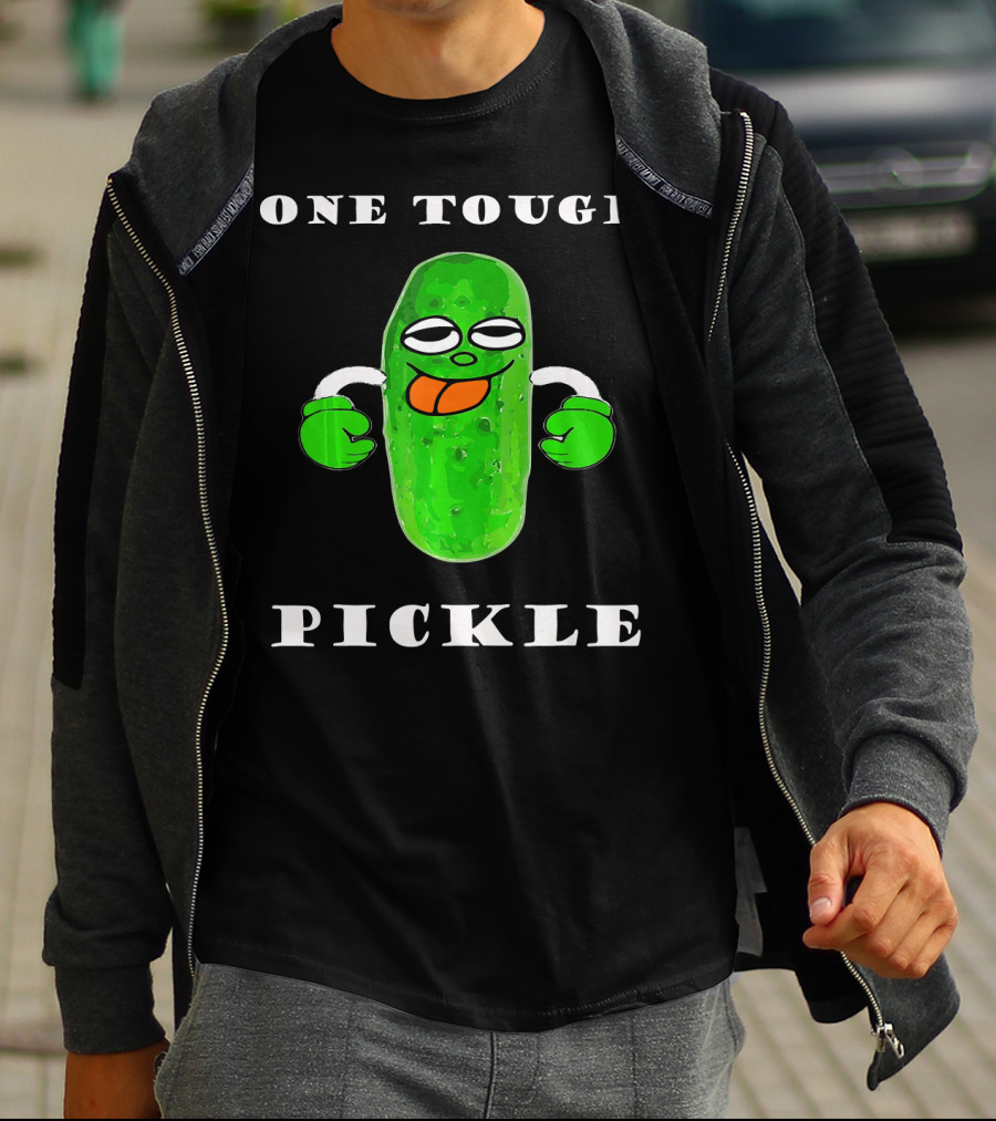 One Tough Pickle Cucumber Vegetable T-Shirt
