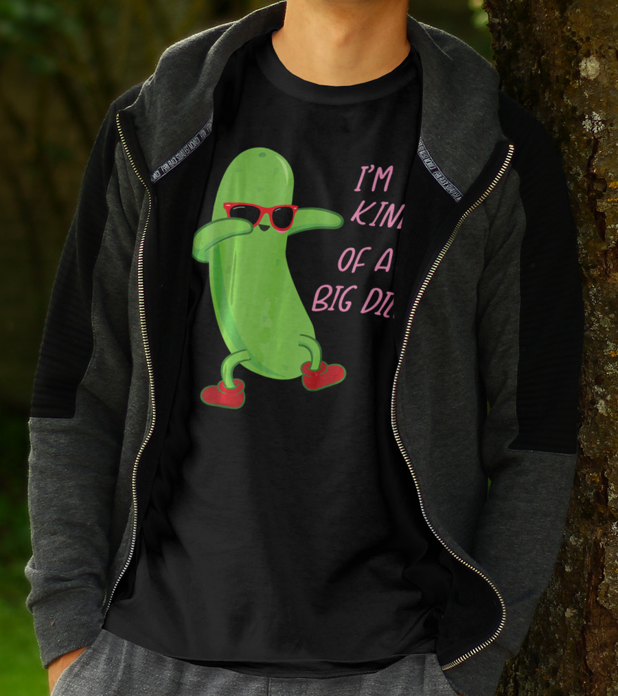I'm Kind Of A Big Dill Pickle Wearing Sunglasses And Red Shoes T-Shirt