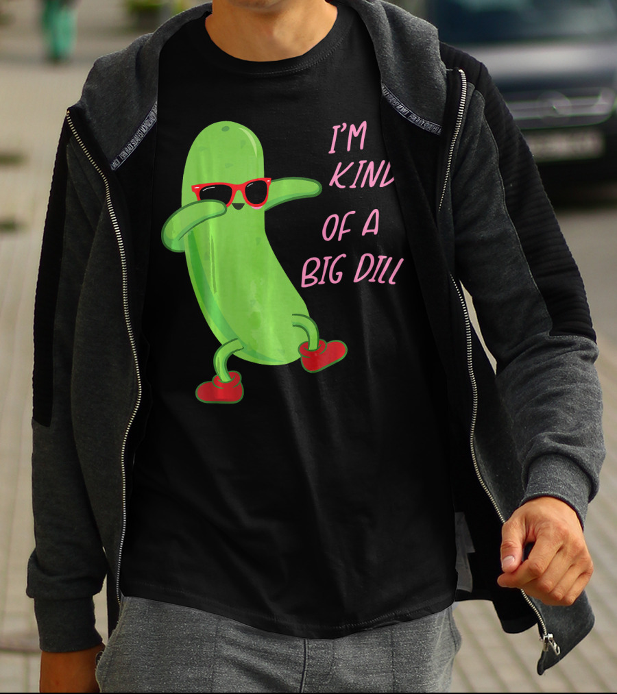 I'm Kind Of A Big Dill Pickle Wearing Sunglasses And Red Shoes T-Shirt