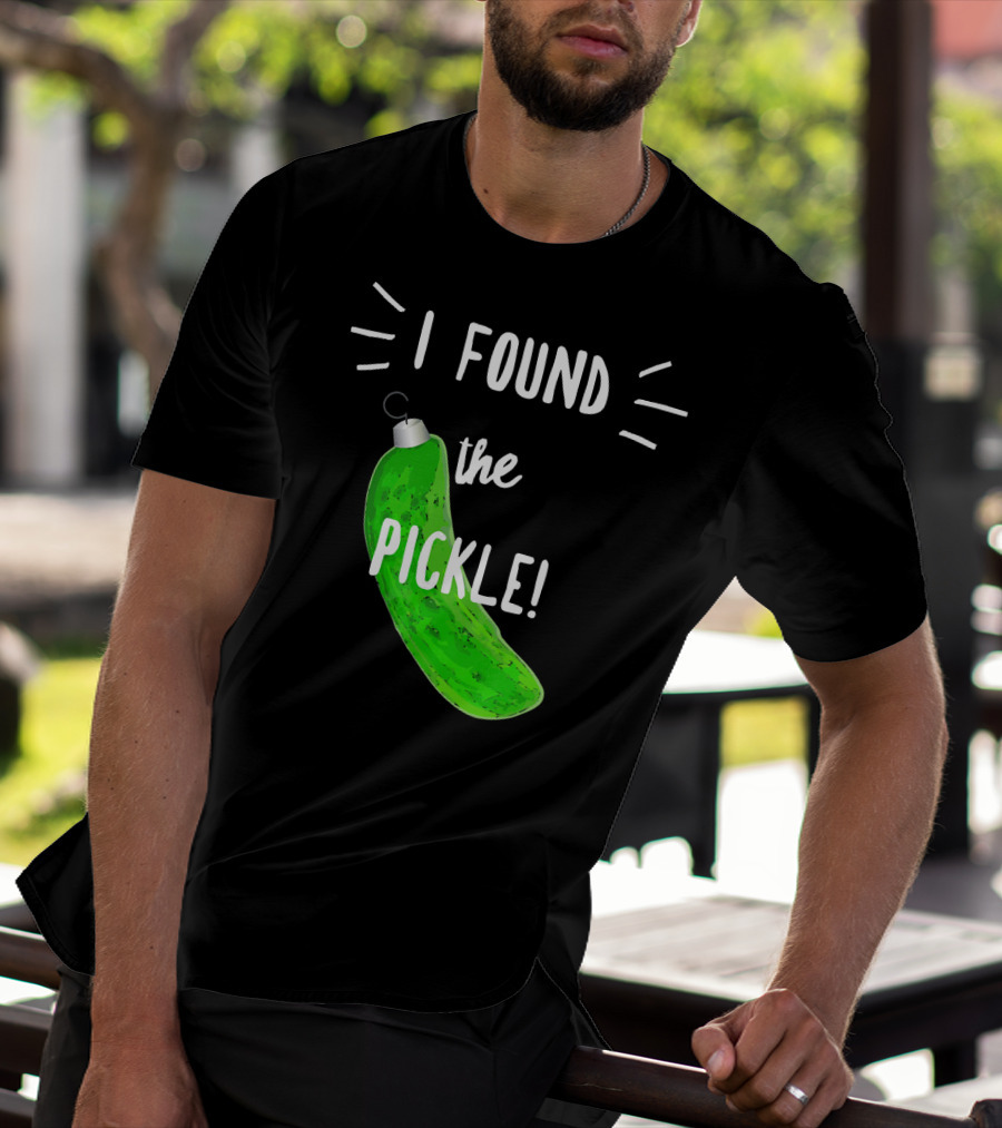 I Found The Pickle German Christmas T-Shirt