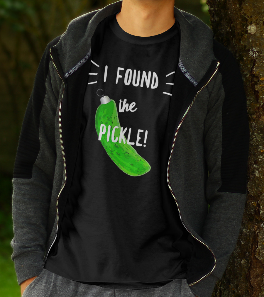 I Found The Pickle German Christmas T-Shirt