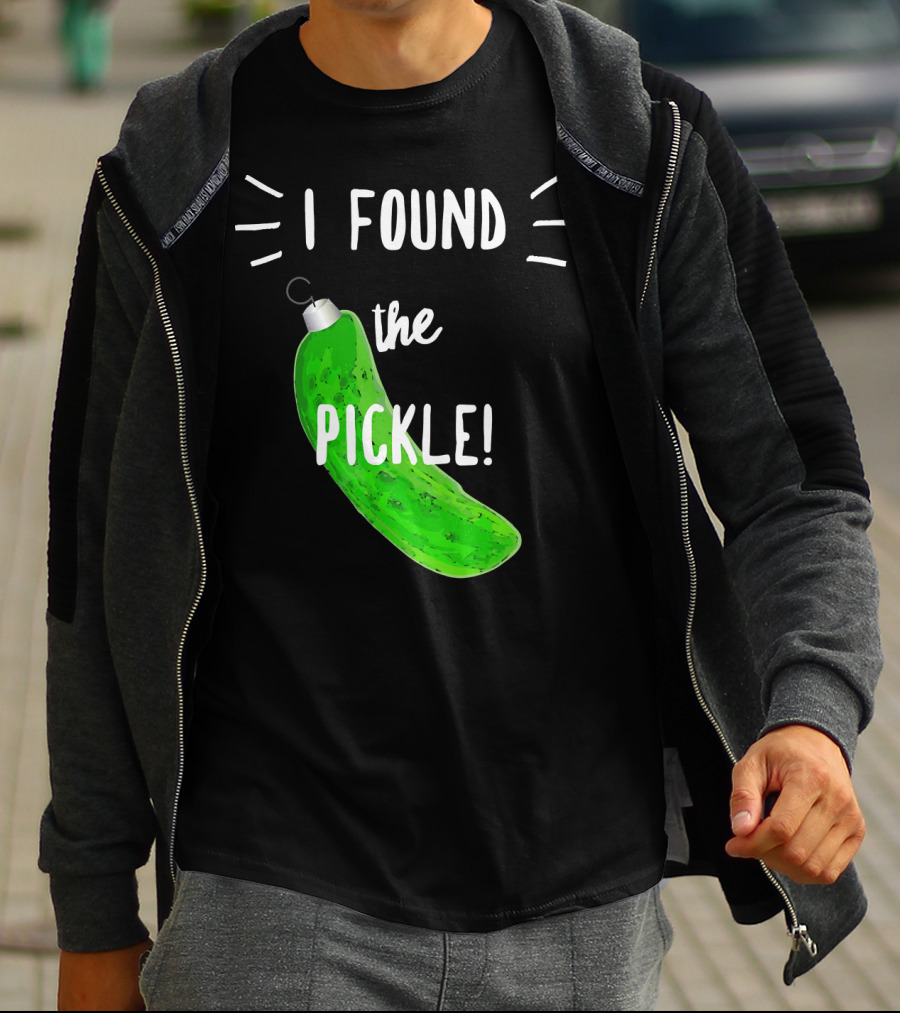 I Found The Pickle German Christmas T-Shirt