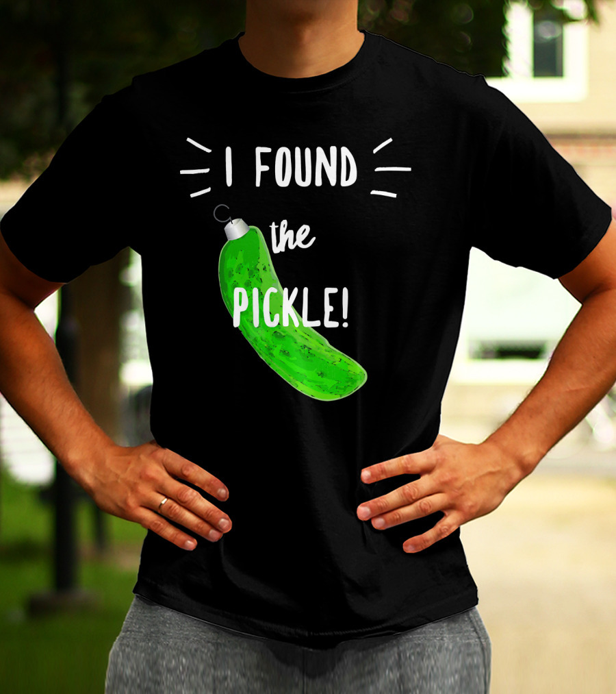 I Found The Pickle German Christmas T-Shirt