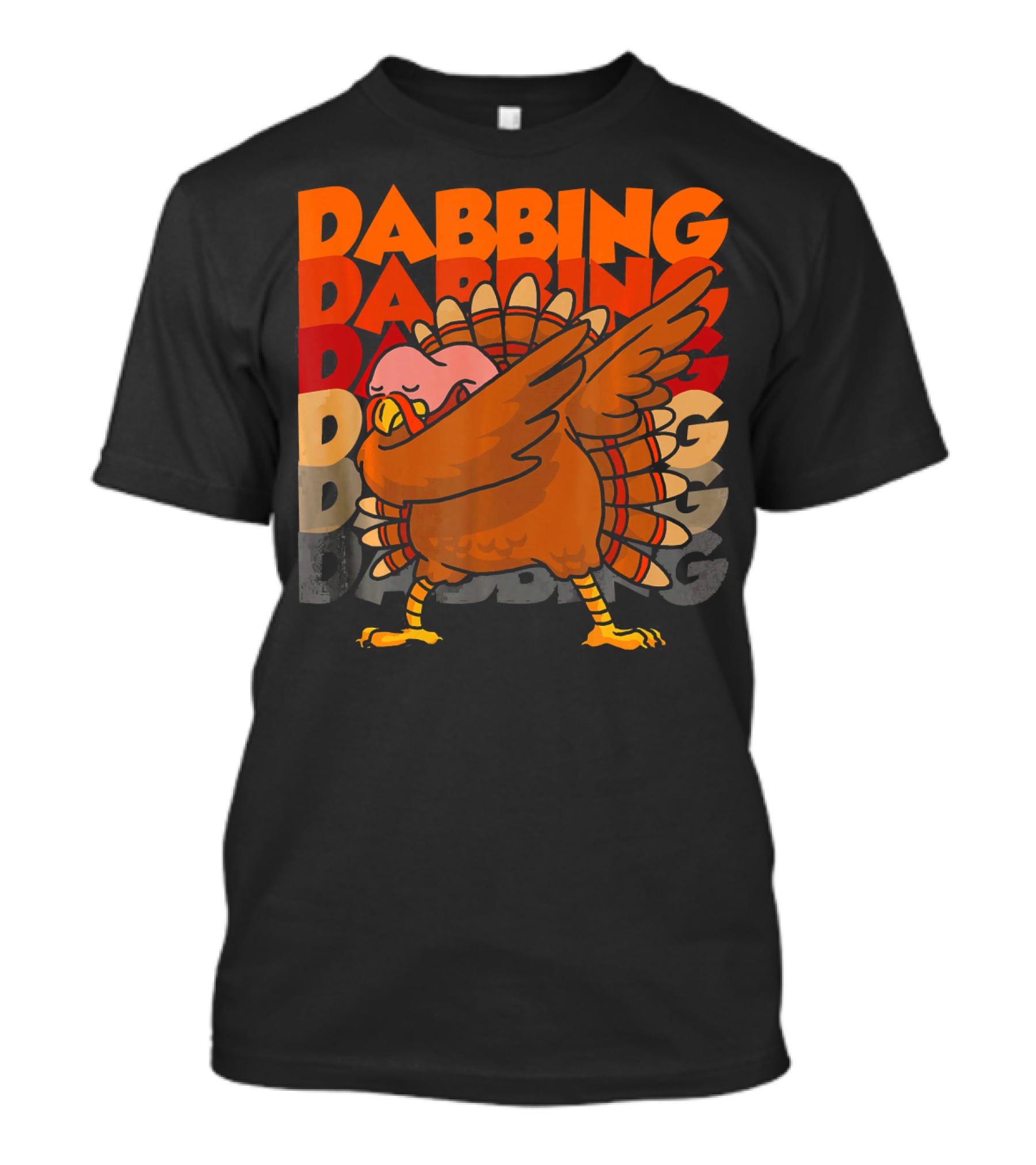 Dabbing Dabbing Dabbing Turkey T-Shirt