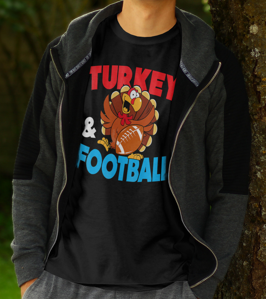 TURKEY AND FOOTBALL T-Shirt