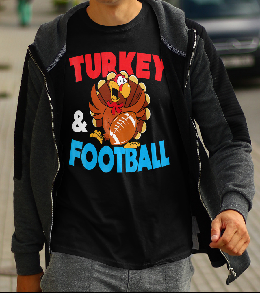 TURKEY AND FOOTBALL T-Shirt