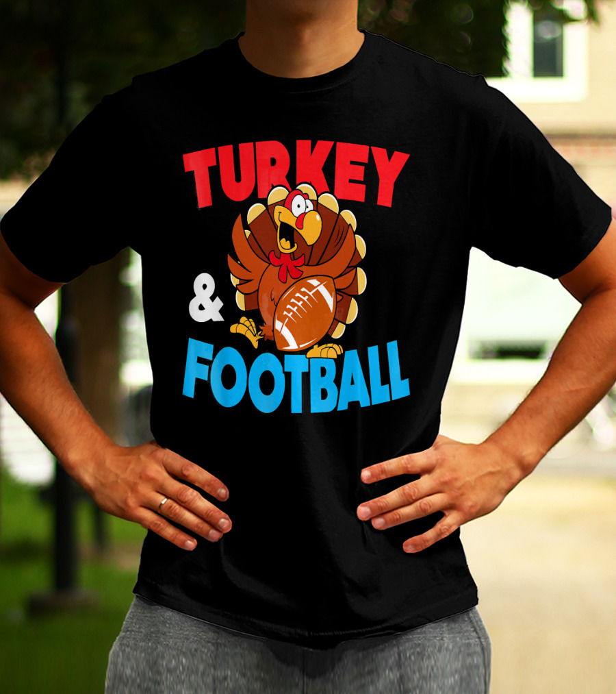TURKEY AND FOOTBALL T-Shirt
