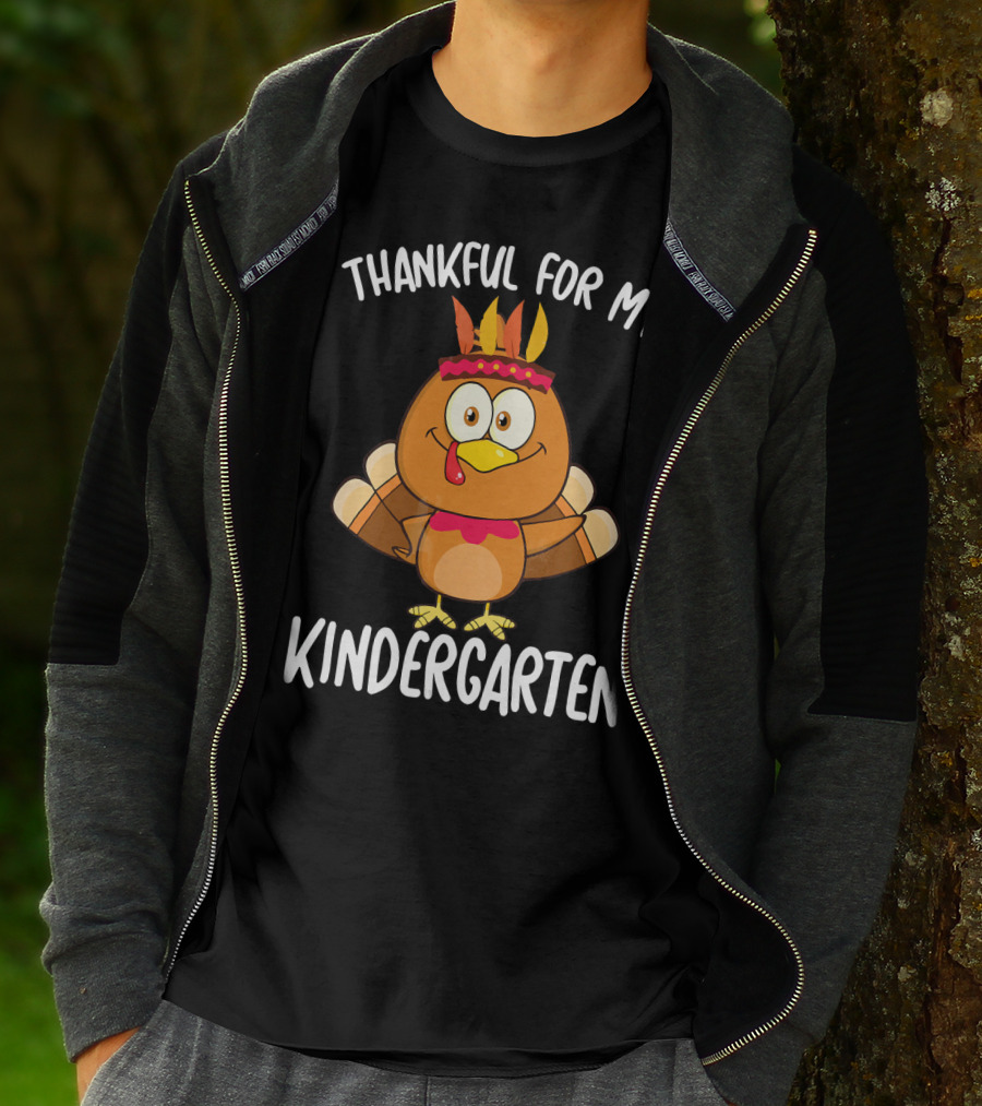 THANKFUL FOR MY KINDERGARTEN TURKEY T-Shirt