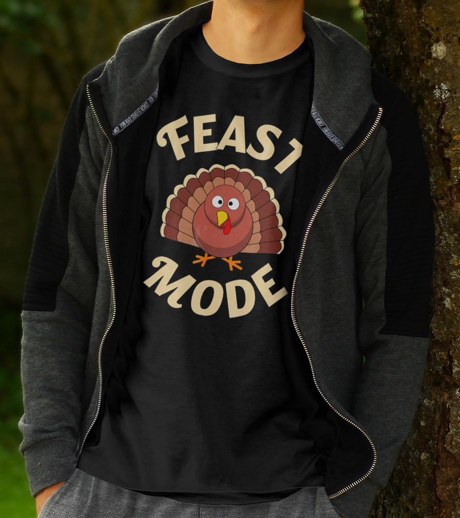 Feast Mode Turkey Thanksgiving T-Shirt