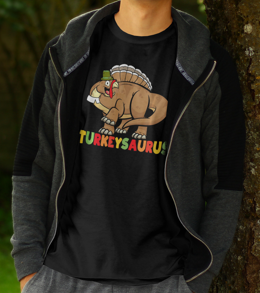 Turkeysaurus Dinosaur Prehistoric Than T-Shirt