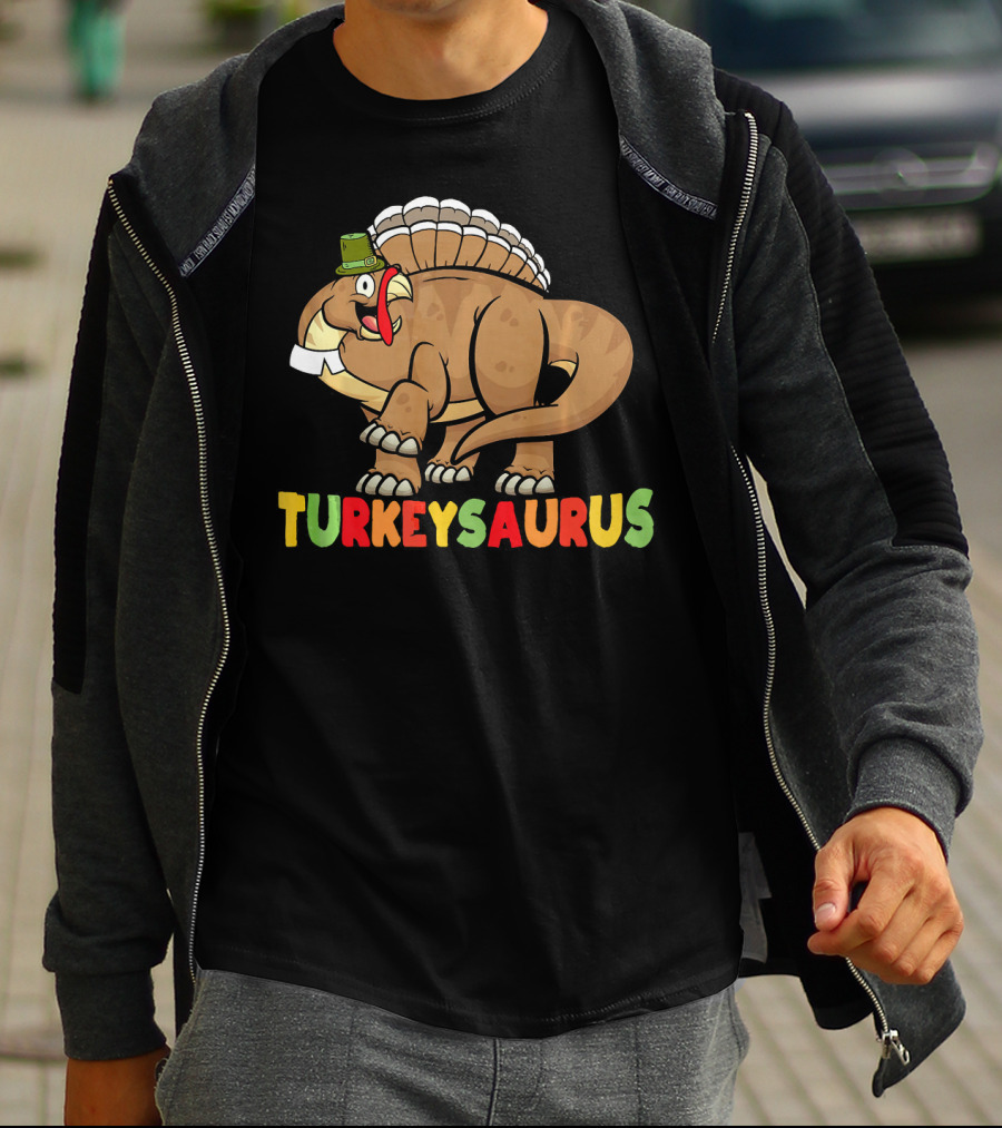 Turkeysaurus Dinosaur Prehistoric Than T-Shirt